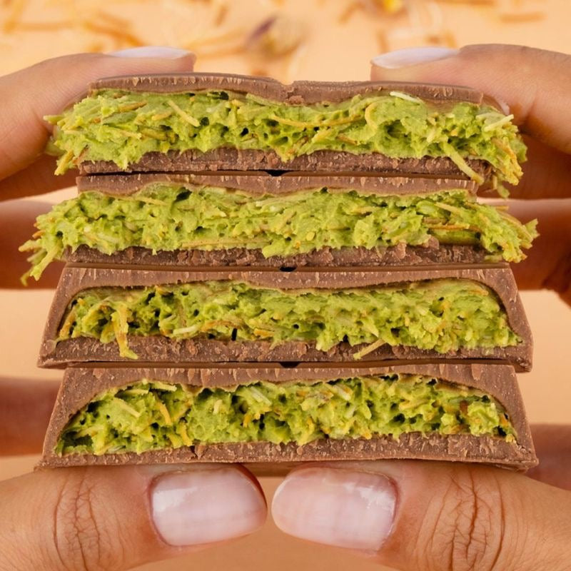Kunafa Bliss – Pistachio Delight 90g! 🍫✨