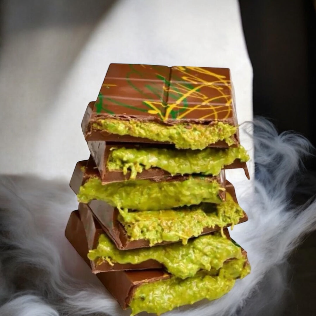 Kunafa Bliss – Pistachio Delight 90g! 🍫✨